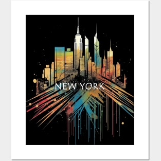 New York city Posters and Art